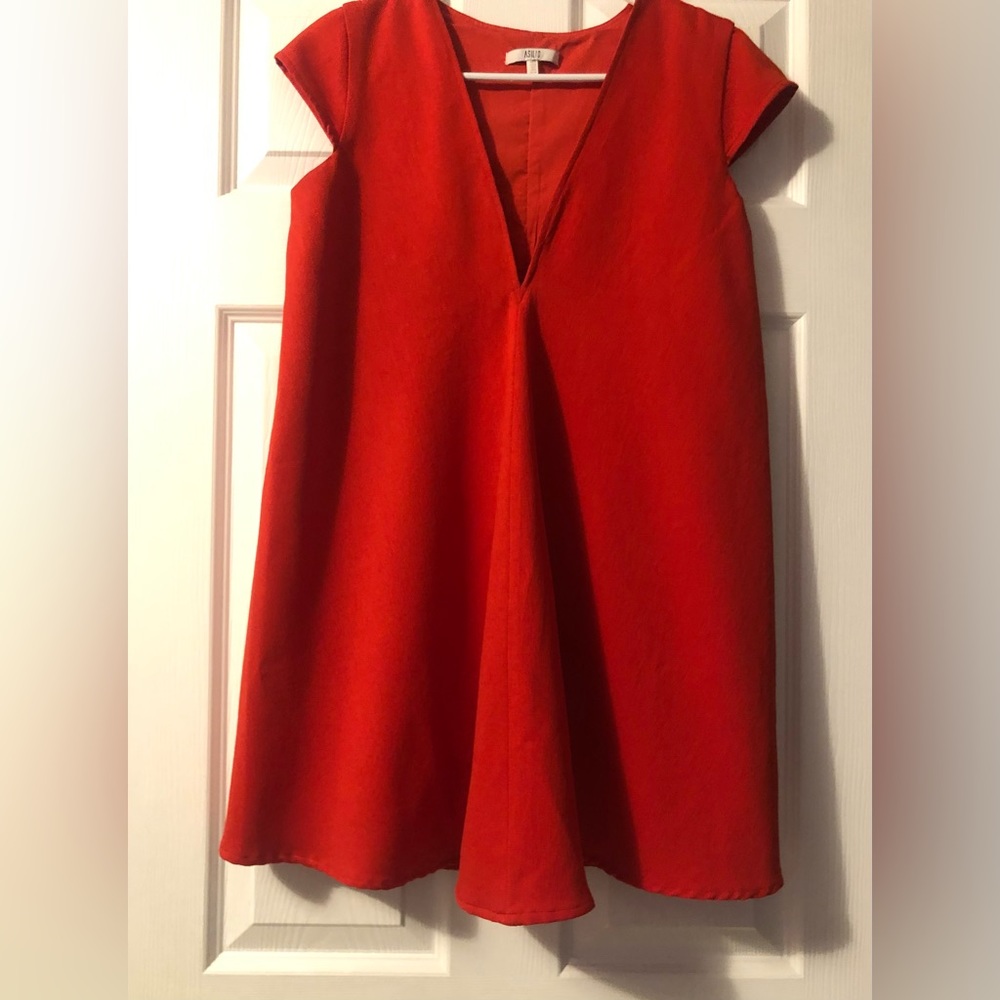 Asilio mini red dress